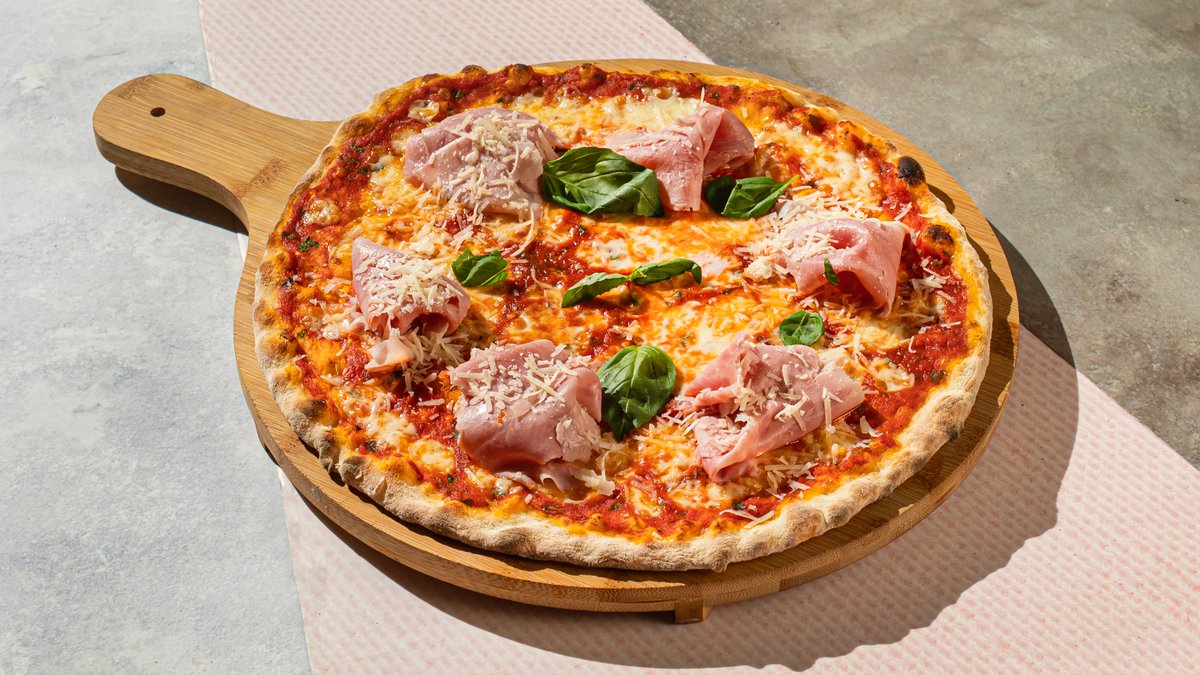 Pizza Prosciutto Cotto — tikra itališka pica iš Pizza Marinara